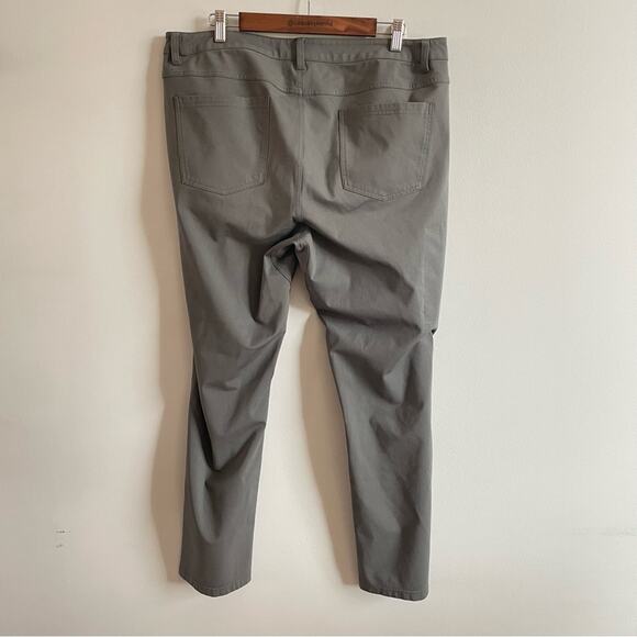 BYLT Basics Men’s Kinetic Pant 2.0 Iron Grey Casual Professional Business Office - Picture 4 of 7